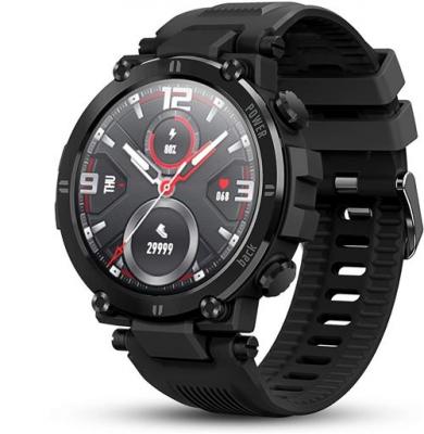 CHRONUS Montre Connect&eacute;e  JZ28 &Eacute;tanche Fitness Tracker-Noir-
