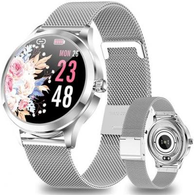 CHRONUS Montre Connect&eacute;e LW07 Fitness Tracker IP68 Etanche-Argent-