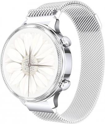 CHRONUS Montre Connect&eacute;e  M3 Fitness Tracker IP67 &Eacute;tanche-Argent- 