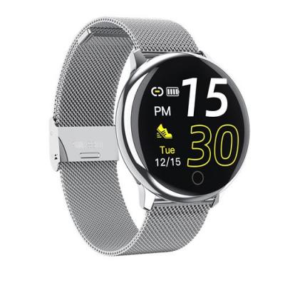  Montre Connect&eacute;e Chronus Q16 &Eacute;tanche Fitness Tracker-Argent-Chronus