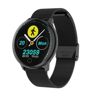  Montre Connect&eacute;e Chronus Q16 &Eacute;tanche Fitness Tracker-Noir-Chronus