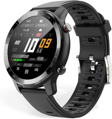  Montre Connect&eacute;e Chronus S30 Fitness Tracker IP67 &Eacute;tanche-Noir-Chronus 