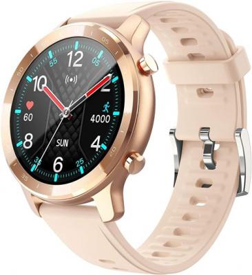 CHRONUS Montre Connect&eacute;e S30 Fitness Tracker IP67 Etanche-Or- 
