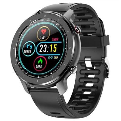  Montre Connect&eacute;e Chronus SYNOKE IP68 &Eacute;tanche Fitness Tracker-Noir-Chronus 