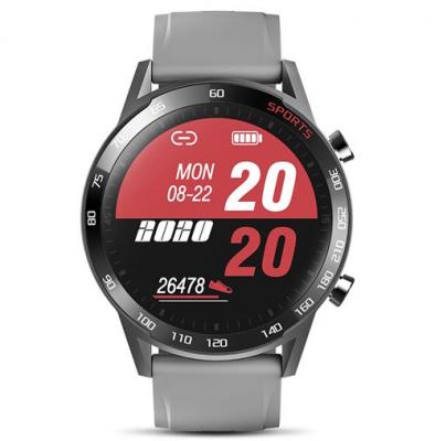 CHRONUS Montre Connect&eacute;e T23L Etanche Fitness Tracker-Gris- 