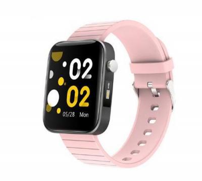CHRONUS Montre connect&eacute;e T68L Etanche Fitness Tracker-Rose- 