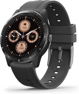  Montre Connect&eacute;e Chronus V200 Fitness Tracker IP68 &Eacute;tanche-Noir-Chronus 