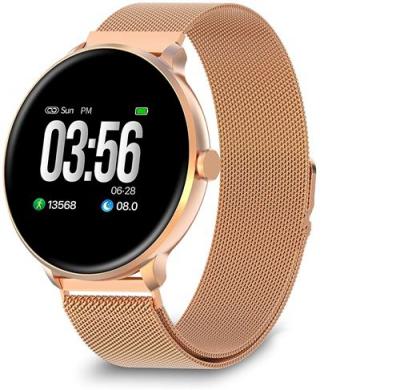  Montre Connect&eacute;e Chronus W70 IP67 &Eacute;tanche Fitness Tracker-Or-Chronus 