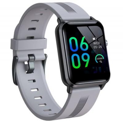 CHRONUS Montre connect&eacute;e  Y95L IP68 &Eacute;tanche Fitness Tracker-Argent- 