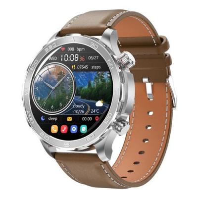  Montre Connect&eacute;e DK67 - &Eacute;cran 1,53"", Bluetooth, Sant&eacute;, Boussole, marron