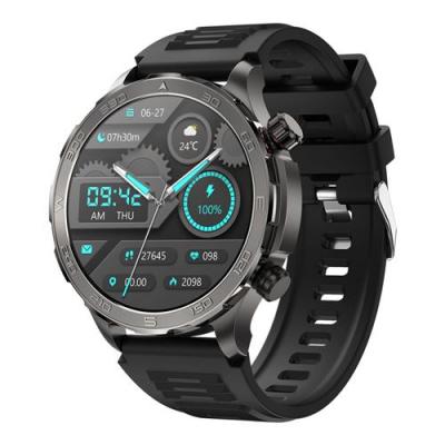 Montre Connect&eacute;e DK67 - &Eacute;cran 1,53"" , Bluetooth, Sant&eacute;, Boussole, Silicone noir