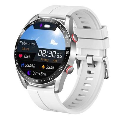  Montre Connect&eacute;e  - ECG+PPG, Appels Bluetooth, Blanc