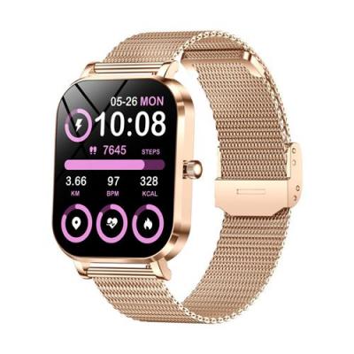  Montre Connect&eacute;e Intelligente MK90 - &Eacute;cran 1,75"" - Surveillance Sant&eacute; - Bluetooth - Dor&eacute; 01