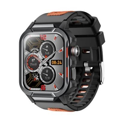  Montre Connect&eacute;e - NEOZHOU - 3 ATM - Bluetooth 5.3 - Longue Autonomie - Orange
