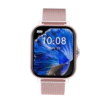  Montre Connect&eacute;e - NEOZHOU - Bluetooth - Surveillance Sant&eacute; - IP67 &Eacute;tanche - Rose Acier