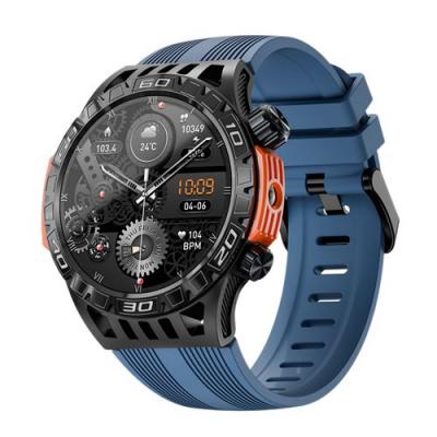 Montre Connect&eacute;e - NEOZHOU - Bluetooth - Torche - Boussole - Bleu