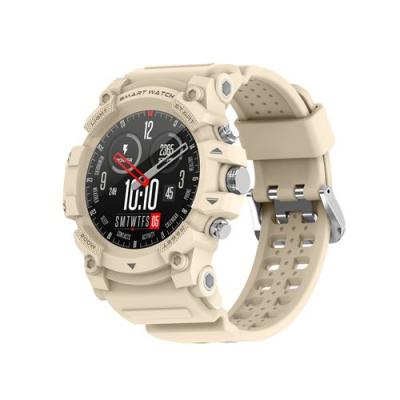GENERIQUE Montre Connect&eacute;e - NEOZHOU - GPS - Surveillance Sant&eacute; - Bluetooth 5.4 - IP67 - Beige