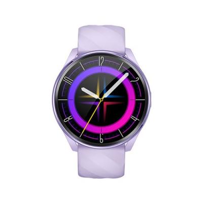 AVIZAR Montre Connect&eacute;e Oceane Etanche avec Appels et Capteur Cardiaque Violet