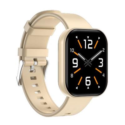  Montre connect&eacute;e - X38 - 1,96"" - Bluetooth 5.3 - &Eacute;tanche IP68 - Couleur peau