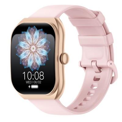  Montre Connect&eacute;e Z172 - Bluetooth, Etanche, Surveillance Sant&eacute;, Rose