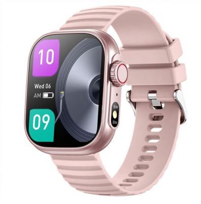  Montre connect&eacute;e ZW39 2,01"" - Surveillance sant&eacute; - Sport Bluetooth - Rose