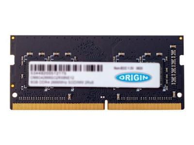 ORIGIN STORAGE  8gb ddr4 2400mhz sodimm 1rx8 non-ecc 1.2v noir