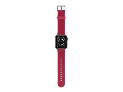 OTTERBOX  Un bracelet&agrave; porter partout pour Apple Watch (42/44mm) Rouge Rubellite