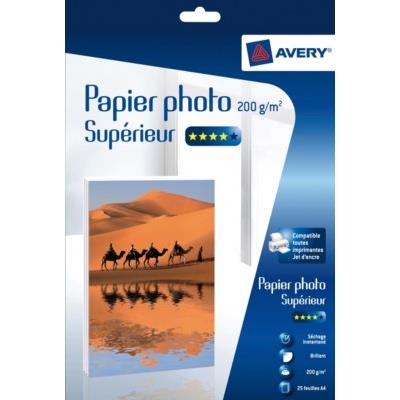 AVERY Papier photo A4 200g/m&sup2; -  - C9434-15