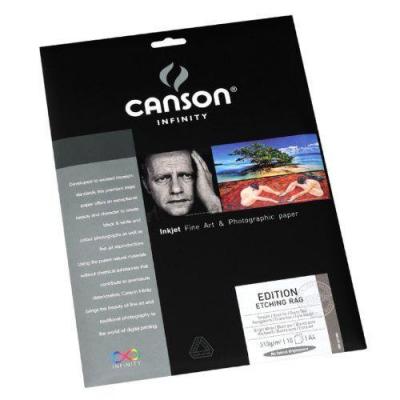 CANSON  Papier Photo Infinity Edition Etching Rag A4 310g 10 Feuilles