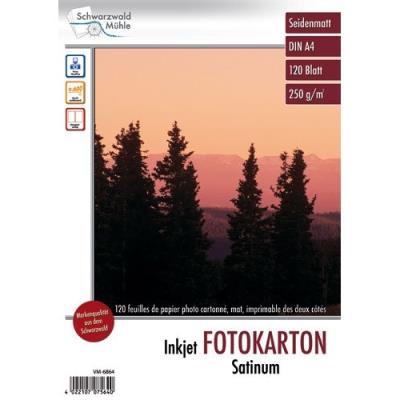 GENERIQUE Schwarzwald M&uuml;lhe 120 Feuilles Papier Photo Double Face Mat A4-250 G