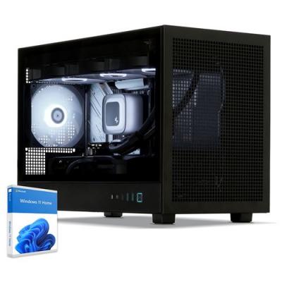 SEDATECH Mini-PC Gamer, AMD Ryzen 7 5700X, RTX5060, 32Go RAM, 1To SSD, Win 11
