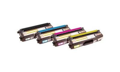 PEACH  112061 Cartouche de toner 4 pi&egrave;ce(s) Compatible Noir, Cyan, Magenta, Jaune