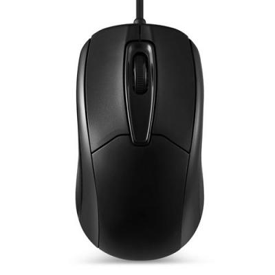 PERIXX PERIMICE-209 Souris Optique Filaire - USB - 1000 PPP - 3 Bouton - 1.8m C&acirc;ble - Noir