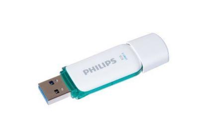 PHILIPS Cle USB 3.0  FM08FD75B Snow edition 3.0 8Go Blanc
