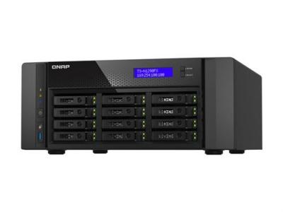 QNAP  TS-h1290FX-7302P-128G 12-Bay U.2 All-Flash, AMD EPYC, 4X PCIe Gen4, 2X 25GbE Tour NAS