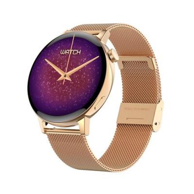 RUMOCOVO Montre connect&eacute;e Bluetooth pour femmes, &eacute;tanche IP68, NFC, chargeur sans fil, Notification Whatsapp, pour Samsung IOS - K81 