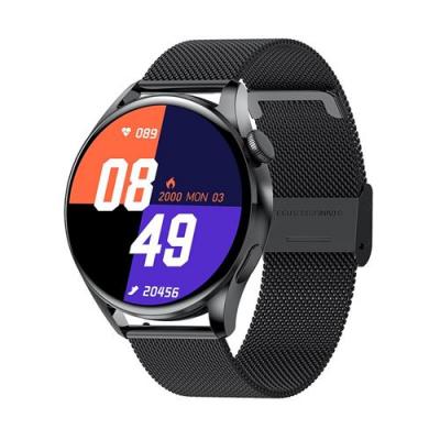 RUMOCOVO Montre connect&eacute;e pour hommes, avec fonction de r&eacute;ponse aux appels, moniteur de fr&eacute;quence cardiaque, musique, charge sans fil, &eacute;tanch&eacute;it&eacute; IP68, pour 