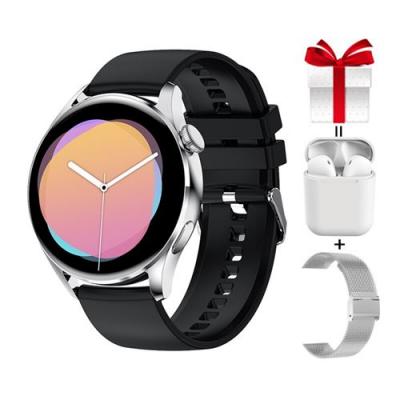 RUMOCOVO Montre connect&eacute;e pour hommes, avec fonction de r&eacute;ponse aux appels, moniteur de fr&eacute;quence cardiaque, musique, charge sans fil, &eacute;tanch&eacute;it&eacute; IP68, pour 
