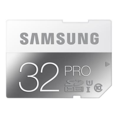 SAMSUNG  Pro MB-SG32D - Carte m&eacute;moire flash - 32 Go - UHS Class 1 / Class10 - SDHC UHS-I 