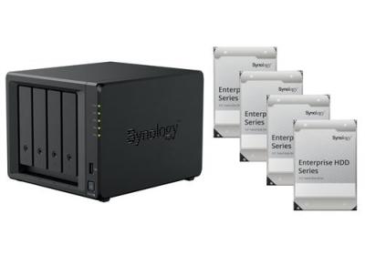 SYNOLOGY Serveur NAS  DS425+ (2Go RAM) avec 4x 4To HAT Enterprise