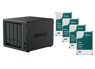 SYNOLOGY Serveur NAS  DS925+ (16Go RAM) avec 4x 16To HAT PLUS
