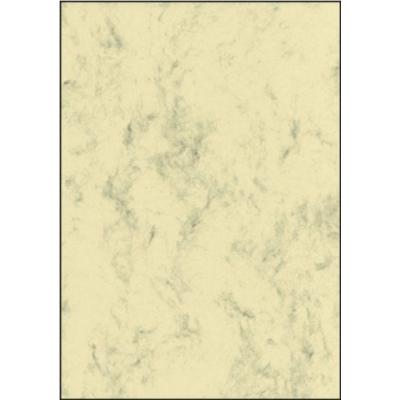  DP907 Papier marbr&eacute; A5 90 g Beige Lot de 100 feuilles Import Allemagne