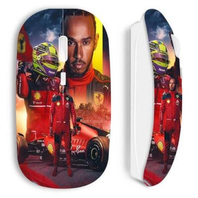 MANIACASE Souris blanc sans Fil Lewis Hamilton Scuderia Ferrari F1 officiel 