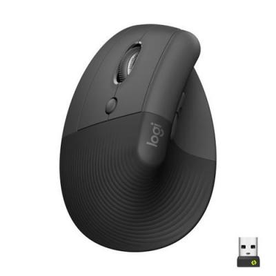 LOGITECH Souris Sans Fil Lift Left Ergonomique icale pour gaucher Bluetooth ou r&eacute;cepteur