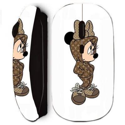 CAPACHEAP Souris noir sans fil Maniacase, Minnie disney marron LV 