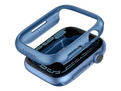SPIGEN  Thin Fit&trade; Case Apple Watch Series 7 / 8 / 9 - 45 mm - Blauw