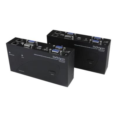 STARTECH.COM Startech extendeur de console kvm usb vga double 200m 2x rj45 SV565DUTPU