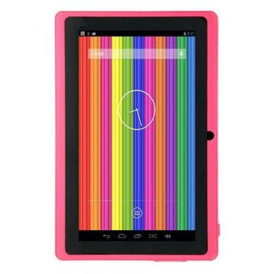 YONIS Tablette Tactile Android 6.0 7 Pouces Quad Core 8Go Dual Cam Flash Rose + SD 32Go