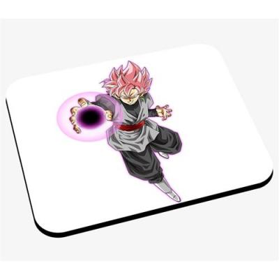  Tapis de souris Dragon ball super black goku cheveux roses anime manga 