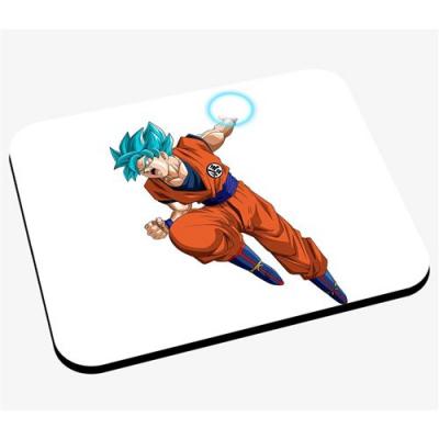  Tapis de souris Dragon ball super son goku cheveux bleus attaque kameha 